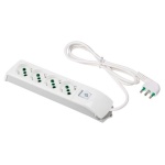 FANTON - Multipresa tavolo Fanton 410100 FIDO Bianco Bianco