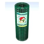CAVATORTA - Rete elettrosaldata plastificata con maglie rettangolari 25 x h. 1,5 mt - 50,8 x 76,2 mm Verde Alpi Esaplax