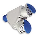 Adattatore Fanton 73105 Blu e Bianco