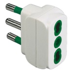 FANTON - OLD E Disattivi Incasso Fanton FME.ADATTATORE 1PRESA BIANCO 16A 82110