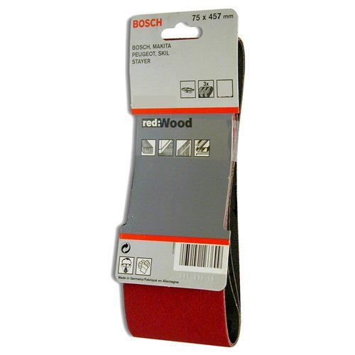 Set nastri abrasivi levigatrice Bosch 2608606035