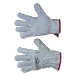 ISSALINE - Guanti da lavoro Top Qualità extra, pollice ad ala Palmo e indice in pelle fiore, TG 9 07131 TG. 9