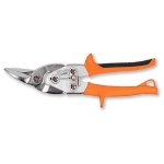 BETA - Cesoia lamiera a doppia leva sinistrorsa lame curve Rivestimento plastico bi-materiale antiscicolo 1124  MM 250