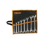 Set chiavi a forchetta Beta 000550158 55/B Cromo satinato