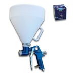WALMEC - Aerografo professionale con serbatoio superiore Nylon 4,75 lt 4,5 - 6,0 - 8,0 mm MM