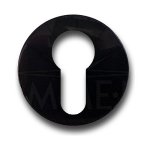 GHIDINI - Bocchetta tonda foro Yale  Nylon Nero Minny