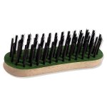 PAVAN - Spazzola forma a biscotto. Filo acciaio temperato ad alta resistenza 5 ranghi 0,4 mm 