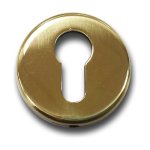 GHIDINI - Bocchetta foro chiave Ghidini 55748635001 MILENA Yale Ottone lucido Ot