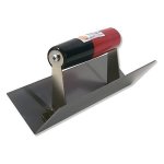 PAVAN - Frattone sagomato per angoli interni a spigolo vivo 215 x 60 x 60 mm Lama in acciaio spessore 1,5 mm - manico in legno