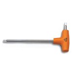 BETA - Chiave maschio esagonale piegata con impugnatura di manovra Acciaio cromato - Impugnatura in materiale plastico  -  96Tmm 5