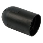 FANTON - Portalampada Fanton 62801 Liscio Nero