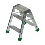 FACAL - Sgabello professionale doppia salita  Dupla Aperto 57 cm - Chiuso 62 cm portata 4,2 kg EN131 - TUV-GS