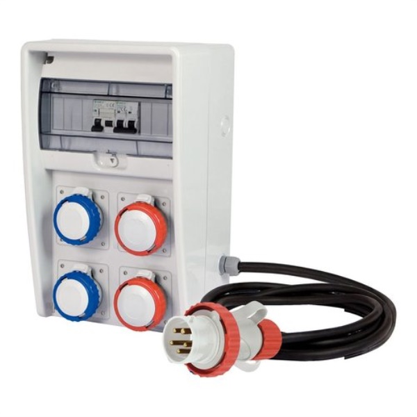 Quadro elettrico industriale Fanton 74321 ULISSE ASC IP65 2+2 prese CE