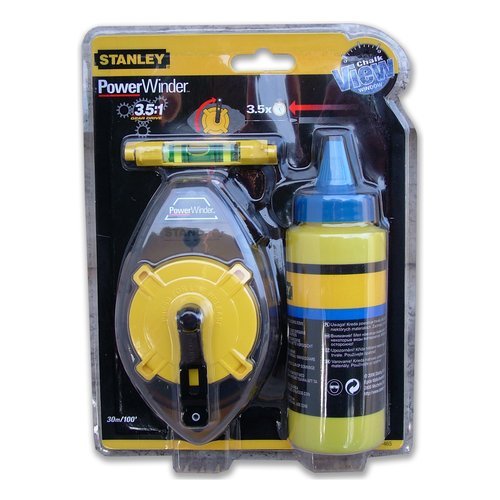 Tracciatore Stanley 0 47 465 Powerwinder + Polvere 115 Gr