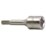 BETA - Chiavi a bussola maschio esagonale Acciaio cromato  - 920ME MM 12