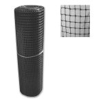 Tenax - Rete in plastica per recinzione gabbie e voliere 100 x 2,0 mt Polipropilene resistente ai raggi u.v. Nero CINTOFLEX M MT. 2,00