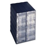 Porta minuteria Terry 1000026 VISION BLOK N 21 8C Nero