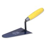 PAVAN - Cazzuola a punta tonda Sintesi L. 200 mmLama in acciaio - manico in materiale plastico morbido antiscivolo e antivibrazione su supporto saldato