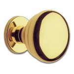 GHIDINI - Pomolo fisso per porta   Ottone Ottone lucido verniciato Milena