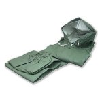 NERI NW -  Completo impermeabile Pluvio XL PVC Poliestere  390 gr/mq - Giacca:Spessore 0,30 mm Cappuccio  PLUVIO VERDE XL