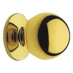 Pomolo porta Ghidini 55990770501 SFERA Fisso Ottone lucido