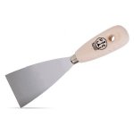 PAVAN - Spatola per pittori e stuccatori L. 120 mmLama in acciaio satinato - manico in legno 