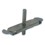 GHIDINI - Meccanismo gioco per maniglie cremonese/martellina Q7 Acciaio   