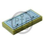 PAVAN - Ricambio frattone gomma spugna con manico in plastica 340x170x40 mm