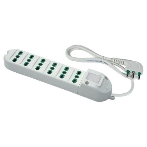 Multipresa tavolo Fanton 41043 FIDO 10/16A Bianco