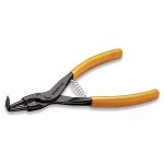 BETA - Pinza a becchi piegati 90° per anelli elastici di sicurezza per alberi  Corpo in acciaio - UNI 7915 DIN 5254  - in PVC 1038 EST.175