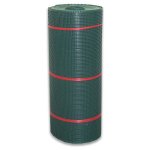 Tenax - Rete in plastica multiuso a maglia quadra 1,0 x 50 mt Polietilene - resistente ai raggi UV Verde QUADRA VERDE 10X10CM.100