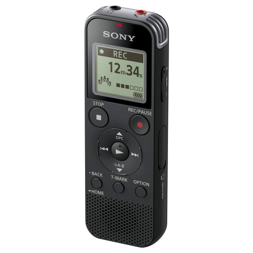 Sony ICD-PX470 dittafono Memoria interna e scheda di memoria Nero