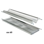 Scolapiatti incasso Tecnoinox XM 05L60VI10 INOXMATIC Cromo lucido