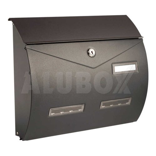 Cassetta posta Alubox BUSTAGH Grigio ghisa
