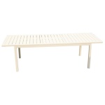 Amicasa - Tavolo da esterno Amicasa Milos Bianco opaco LS-ET-15