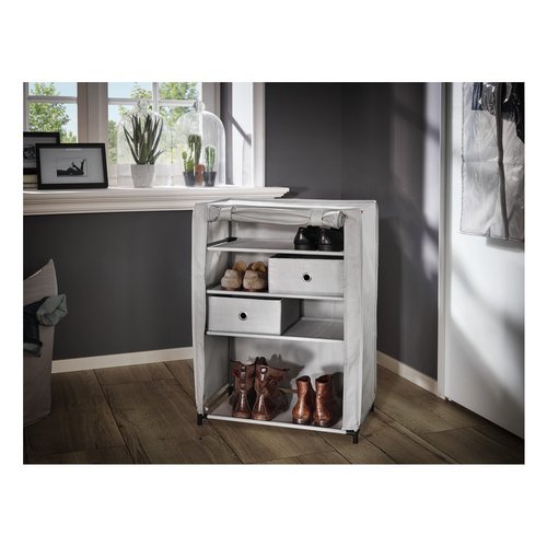 Leifheit 80006 Scarpiera colore grigio cm 60x35x81,5