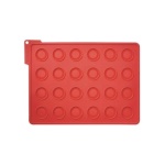 Ghidini Cipriano - Necessario per la cottura dei Macarons, questo stampo è realizzato in silicone di alta qualità. Assicura il controllo delle dimensioni e la perfetta circolarità. La distanza tra le forme è ottimale per controllare il versamento dell’impasto e la giusta cottura