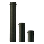 Save Fumisteria - Tubo canna fumaria Save Fumisteria Tubo Pellet Light Nero Op.D.8x25 PN