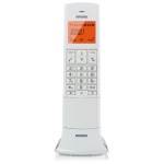 BRONDI - Brondi Lemure, Telefono DECT, Cornetta wireless, Telefono con vivavoce, 50 voci, Identificatore di chiamata, Bianco