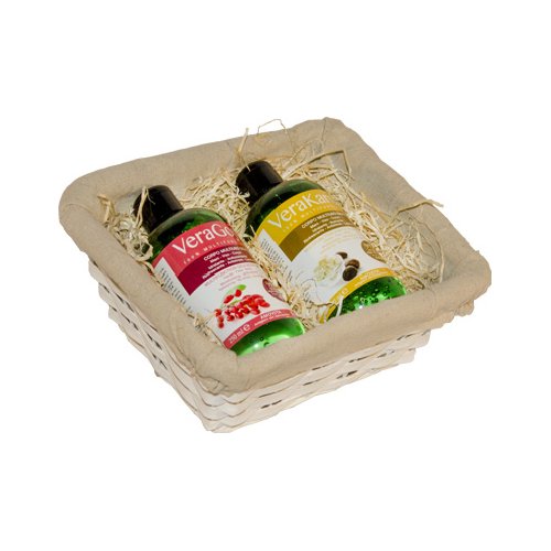 Set bagno Amovita Cesto small karite goji