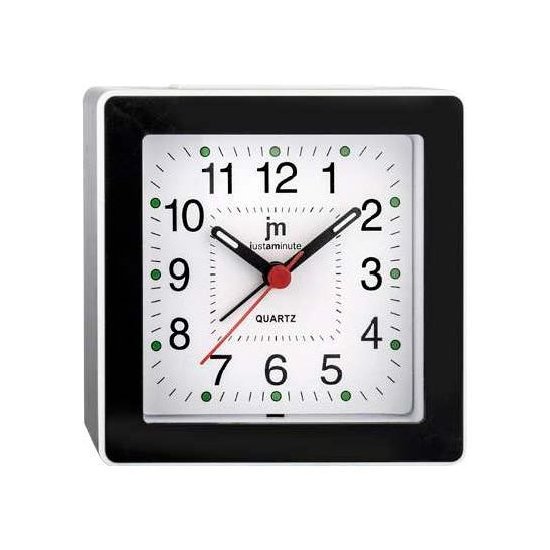 Sveglia Lowell JA7061QB JUSTAMINUTE White e Black
