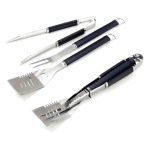 Ompagrill - Set 3 prezzi pinza, paletta e forchettone