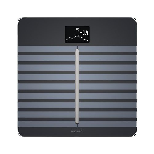 NOKIA NOKIA Bilancia BODY CARDIO (New) Nera Body Cardio. Dimensioni schermo: 128 x 64 mm