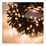 Lotti Importex - Catena lineare TL24V 500 LED CLASSIC Ø5mm Reflex, Memory Controller 8 giochi di luce selezionabili, Trasformatore 24V, uso Esterno, Cavo Verde, Cavo di alimentazione 4m, Dimensioni 4+30,5m, Scatola lusso color (Rossa XKR Art. LED TL24V 500-C)