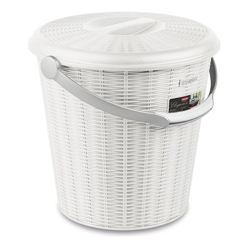 Pattumiera Stefanplast 29600 ELEGANCE Bianco