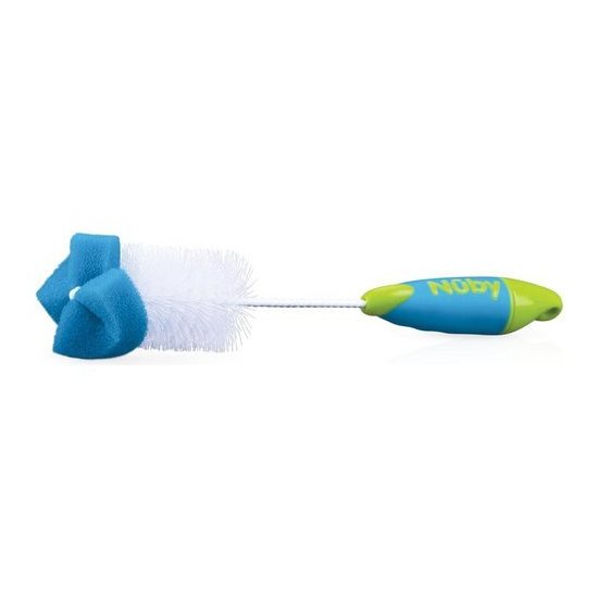 Scovolino Nuby ID5540 con spugna per biberon Assortito