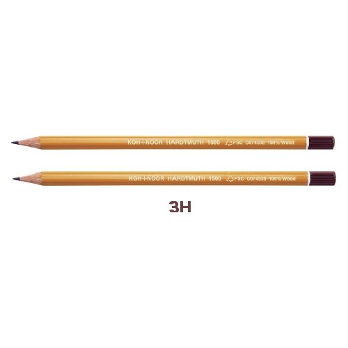 8032173018423 Matite grafite Koh I Noor DHF1500-3H Hardmuth