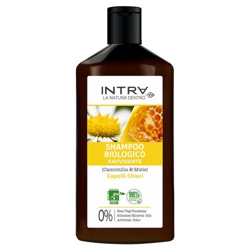 Intra Camomilla & Miele Shampoo Biologico Ravvivante 250ml