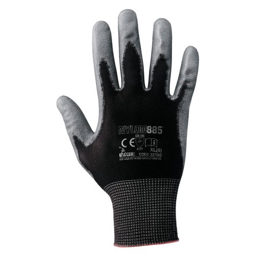 Guanti lavoro Neri 337062 885 Nero e Grigio