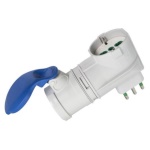 FANTON - Adattatore elettrico Fanton 73010 Blu e Bianco Blu e Bianco